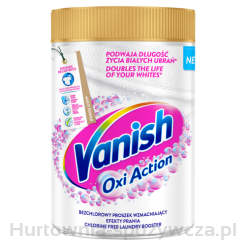 Vanish Oxi Action White Odplamiacz Do Białych Tkanin W Proszku 625G