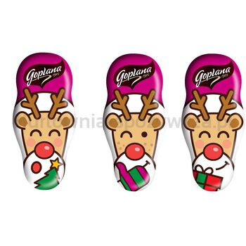 Goplana Renifer Figurka o smaku karmelowym w czekoladzie 30 g