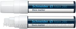 Marker Kredowy Schneider Maxx 260 Deco, 5-15 Mm, Biały