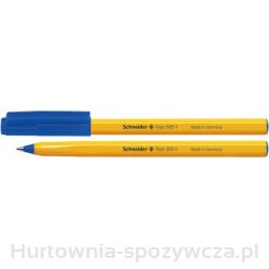 Długopis Schneider Tops 505, F, Niebieski